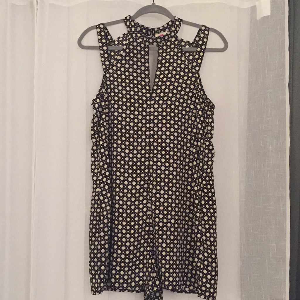 Geometric Pattern Romper